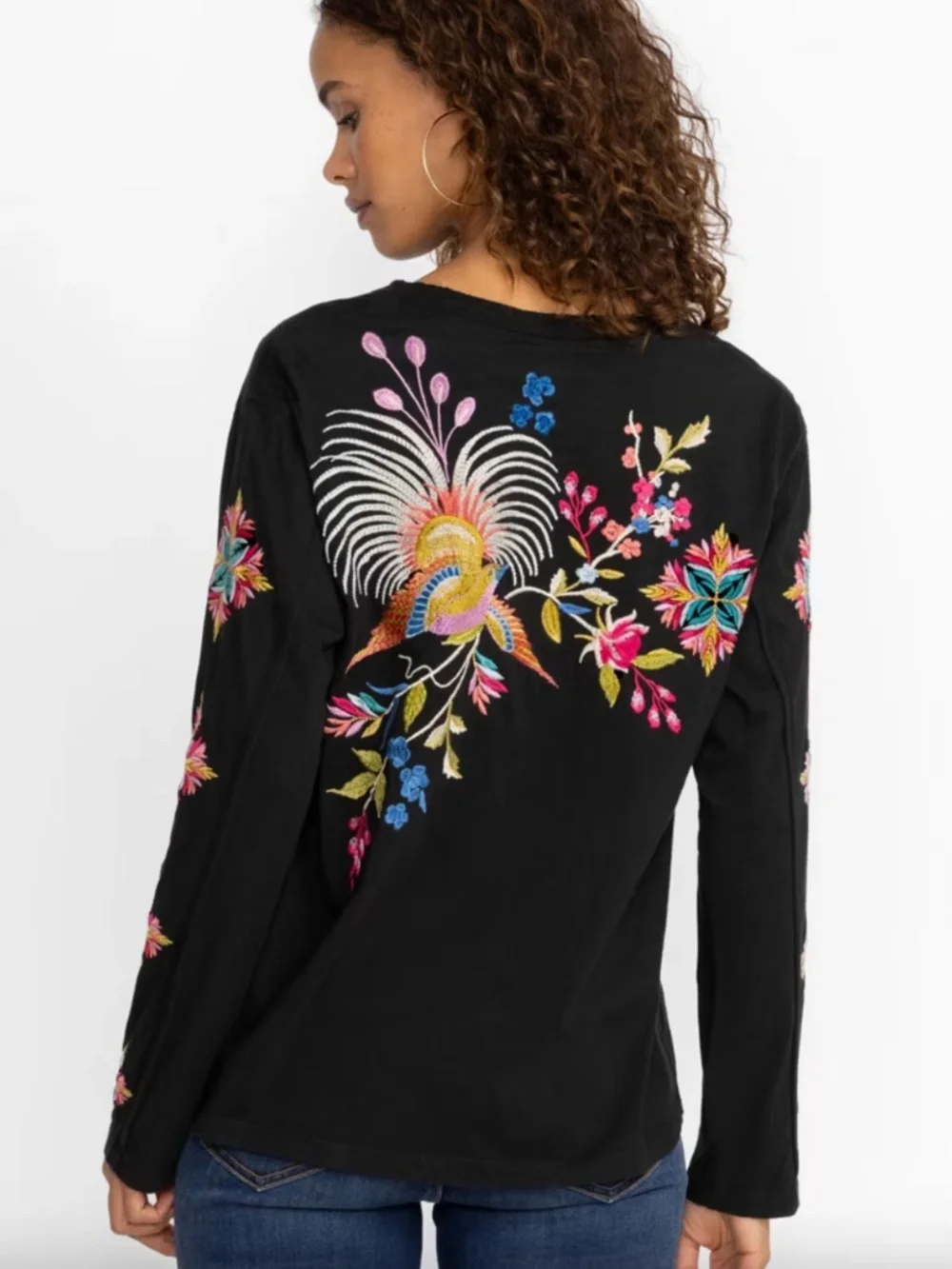 Johnny Was Shirt: JULIE RAW SEAM HENLEY - Picture 4 of 7